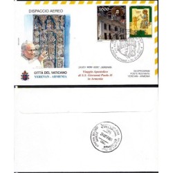 Watykan 2001, Papież Jan Paweł II, Armenia. Lot