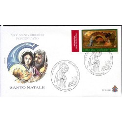 Watykan 2002, Boże Narodzenie. FDC