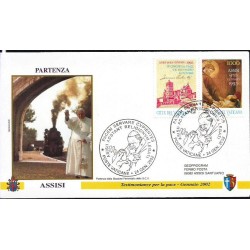 Watykan 2002, Papież Jan Paweł II, Asyż. Datownik