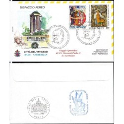 Watykan 2002, Papież Jan Paweł II, Azerbejdżan. Lot