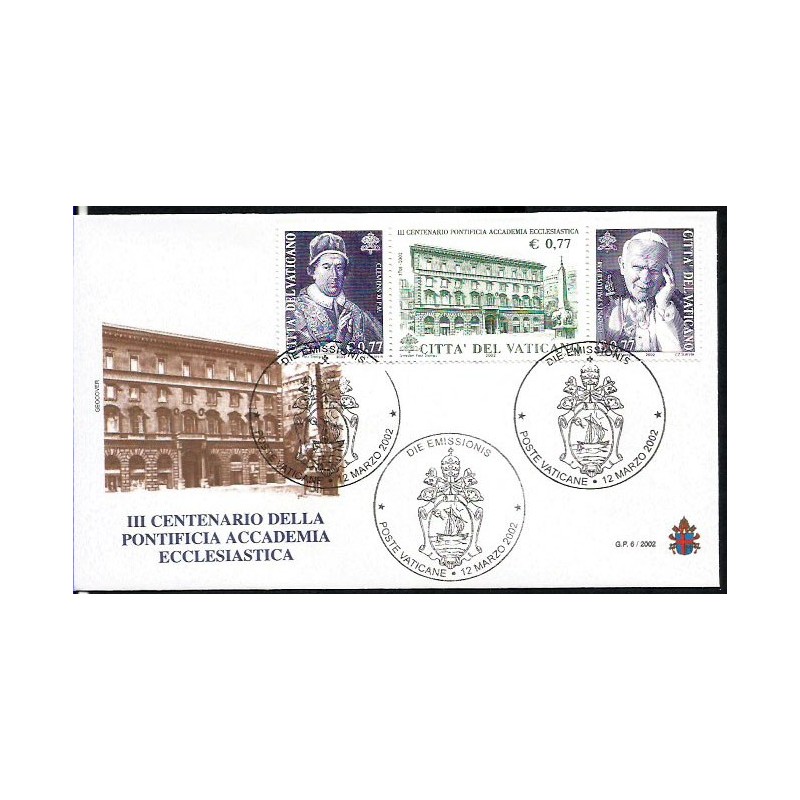 Watykan 2002, Papież Jan Paweł II, Cz. Słania. FDC