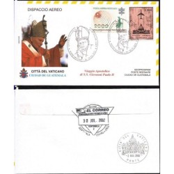 Watykan 2002, Papież Jan Paweł II, Gwatemala. Lot