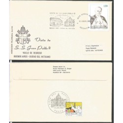 Argentyna 1987, Papież Jan Paweł II. Lot