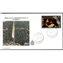 Burundi 1989, Papież Jan Paweł II. Datownik