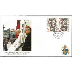 Czechy 1995, Papież Jan Paweł II. Datownik