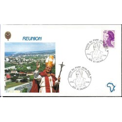 Francja 1989, Papież Jan Paweł II. Datownik
