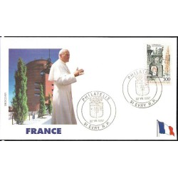 Francja 1997, Papież Jan Paweł II. Datownik