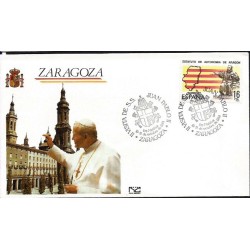 Hiszpania 1984, Papież Jan Paweł II. Datownik