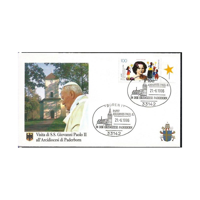 Niemcy 1996, Papież Jan Paweł II. Buren