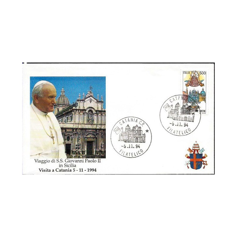 Włochy 1994, Papież Jan Paweł II. Catania