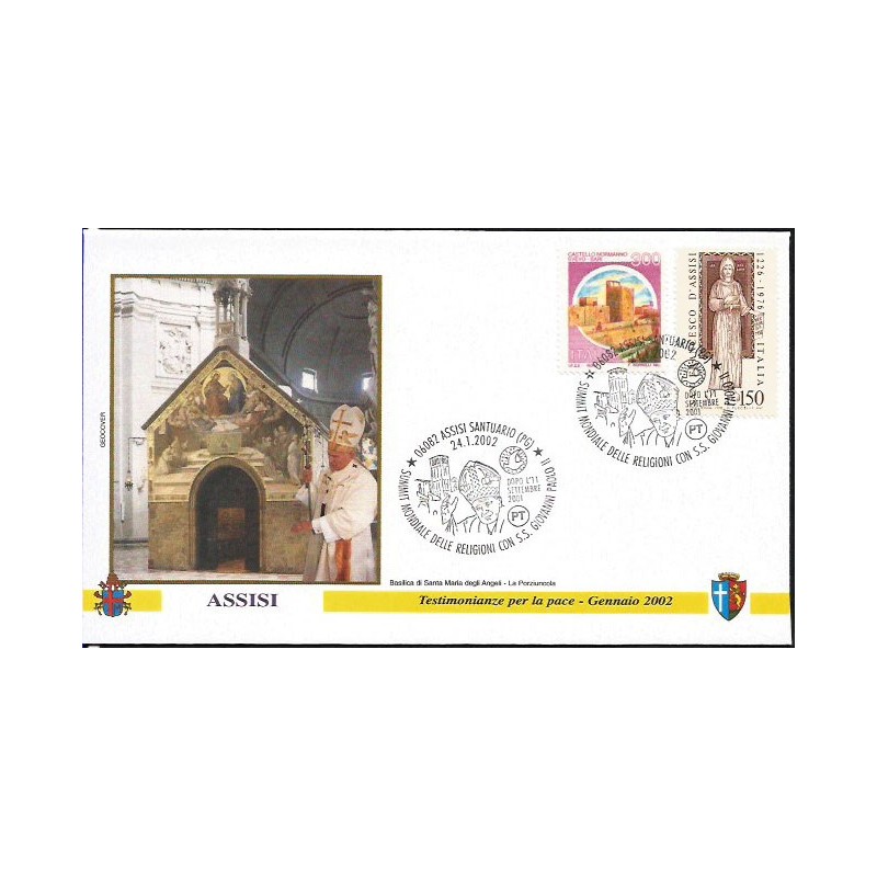 Włochy 2002, Papież Jan Paweł II. Asyż