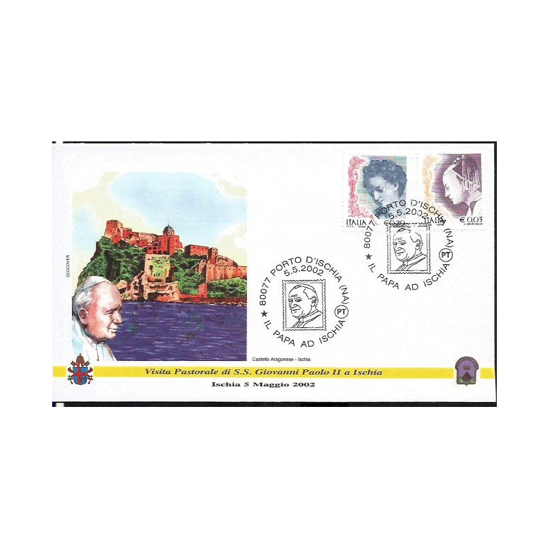 Włochy 2002, Papież Jan Paweł II. Ischia