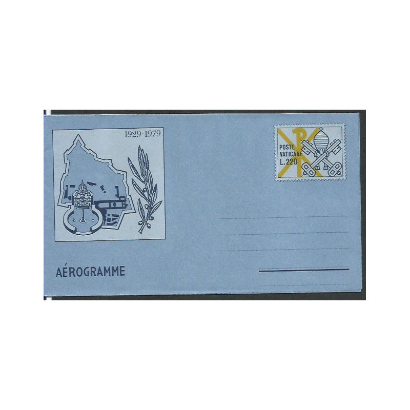 Watykan 1979, Państwo Kościelne. Aerogram