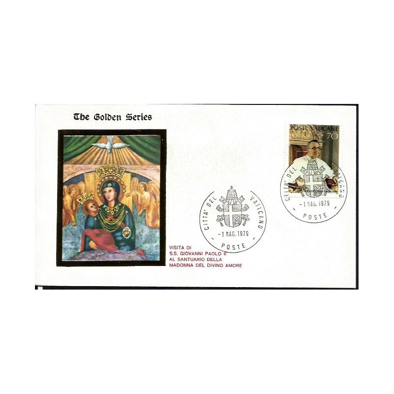 Watykan 1979, Papież Jan Paweł II, Matka Boska. Koperta