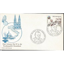 Watykan 1980, Papież Jan Paweł II, Niemcy. Datownik