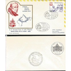 Watykan 1981, Papież Jan Paweł II, Filipiny. Lot
