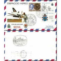 Watykan 1984, Papież Jan Paweł II, Korea Pd. Lot