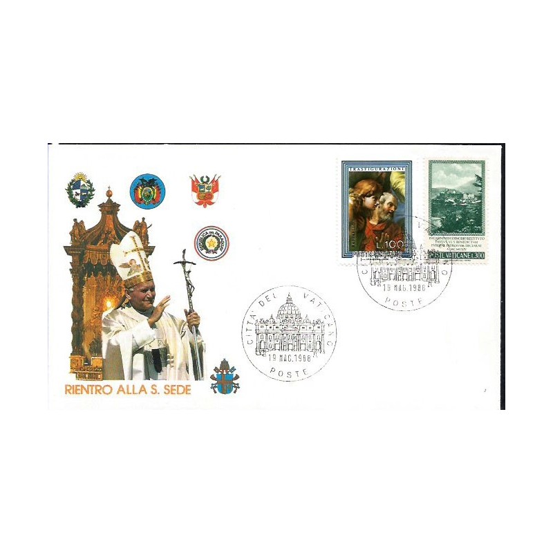 Watykan 1988, Papież Jan Paweł II, Urugwaj. Powrót