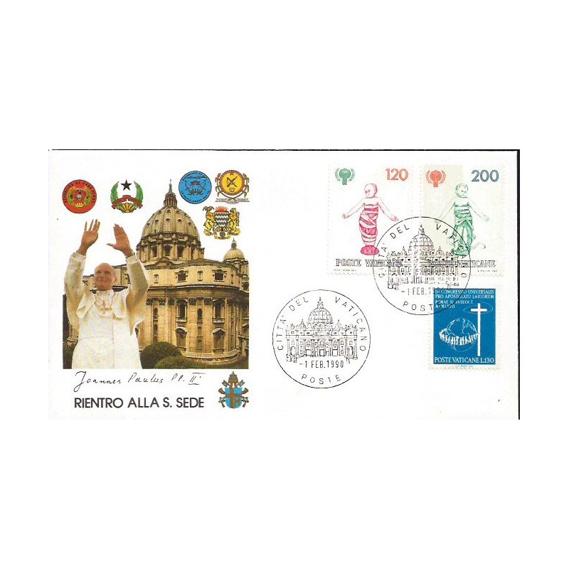 Watykan 1990, Papież Jan Paweł II, Afryka. Powrót