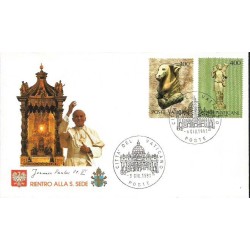 Watykan 1991, Papież Jan Paweł II, Polska. Powrót