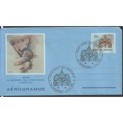 Watykan 1993, Encyklika Humanae Vitae. Aerogram z datownikiem