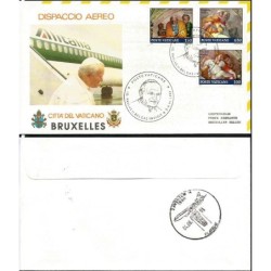 Watykan 1995, Papież Jan Paweł II, Belgia. Lot