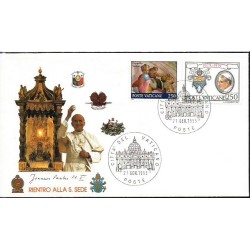 Watykan 1995, Papież Jan Paweł II, Filipiny. Powrót