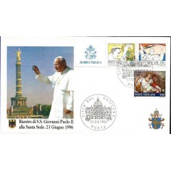 Watykan 1996, Papież Jan Paweł II, Niemcy. Powrót