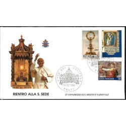 Watykan 1997, Papież Jan Paweł II, Bolonia. Powrót