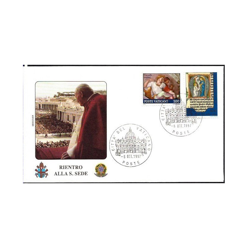 Watykan 1997, Papież Jan Paweł II, Brazylia. Powrót