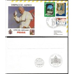 Watykan 1997, Papież Jan Paweł II, Czechy. Lot