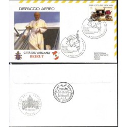 Watykan 1997, Papież Jan Paweł II, Liban. Lot