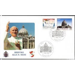 Watykan 1997, Papież Jan Paweł II, Liban. Powrót