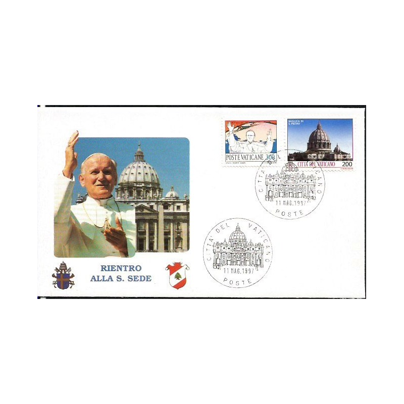 Watykan 1997, Papież Jan Paweł II, Liban. Powrót