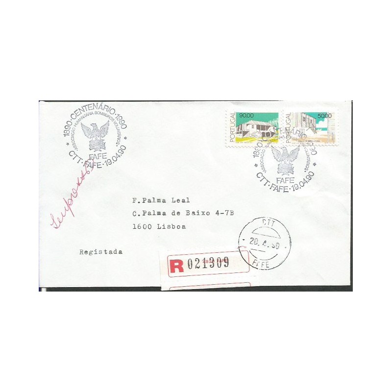Portugalia 1990, Straż pożarna. Fafe, polecony