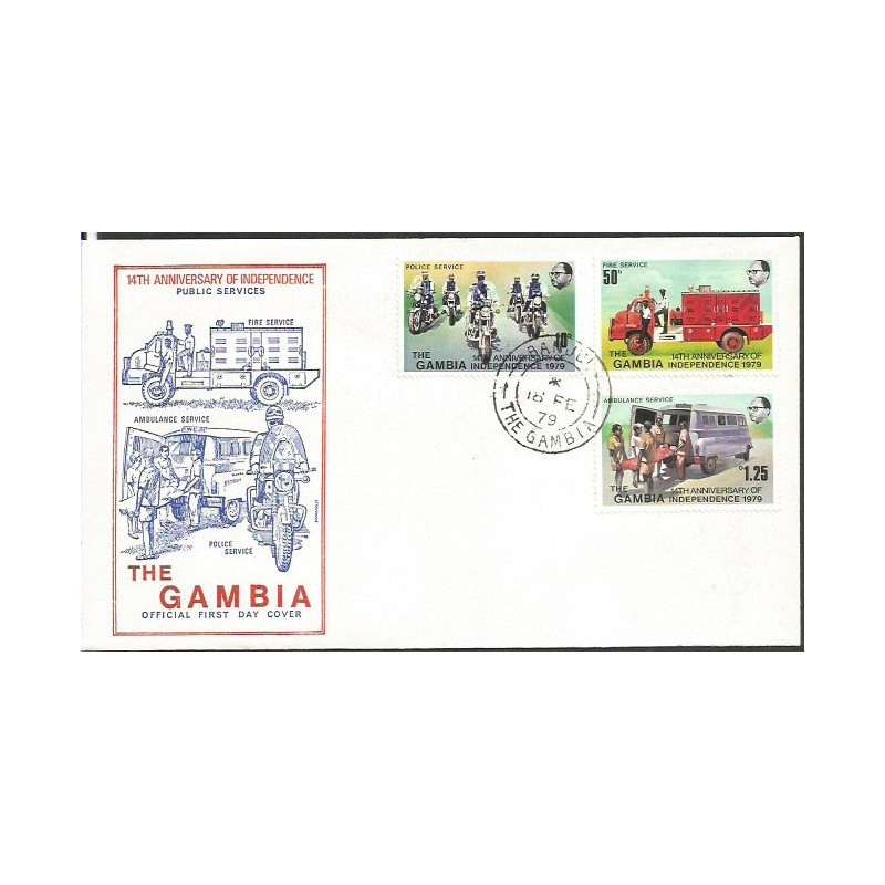 Gambia 1979, Straż pożarna, ratownictwo. FDC