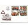 Korea Pn 1987, Straż pożarna. FDC