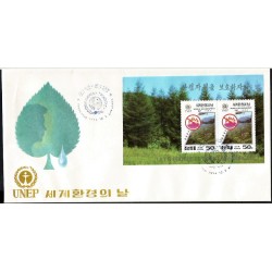 Korea Pn 1994, Straż pożarna, ochrona, lasy. FDC