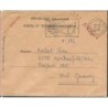 Madagaskar 1976, Pożar, wypalanie traw i pól. Datownik