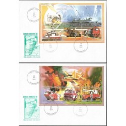 Madagaskar 1999, Straż pożarna. 2 FDC