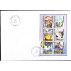 Republika Śr. Afryki 2002, Straż pożarna. FDC