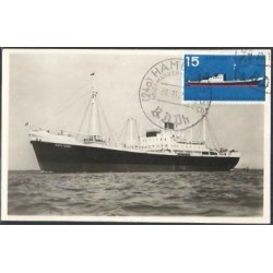 Niemcy 1958, Statek. Karta maksimum
