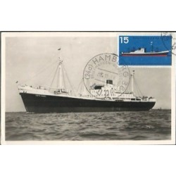 Niemcy 1958, Statek. Karta maksimum
