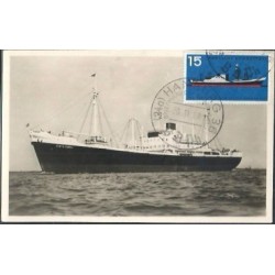 Niemcy 1958, Statek. Karta maksimum