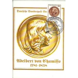 Niemcy 1981, Literatura, A. von Chamisso. Karta maksimum
