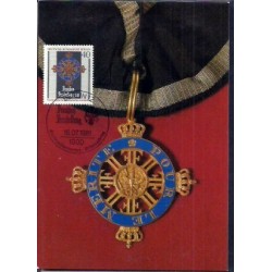 Niemcy 1981, Order Pour la merite. Karta maksimum