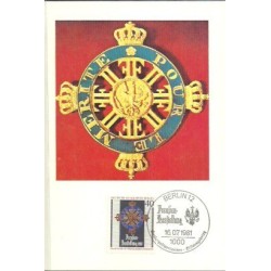 Niemcy 1981, Order Pour la merite. Karta maksimum