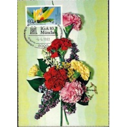 Niemcy 1983, Kwiaty. Karta maksimum