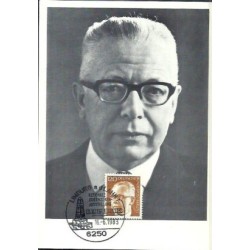 Niemcy 1983, Prezydent G. Heinemann. Karta maksimum