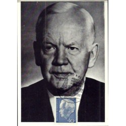 Niemcy 1983, Prezydent H. Lubke. Karta maksimum
